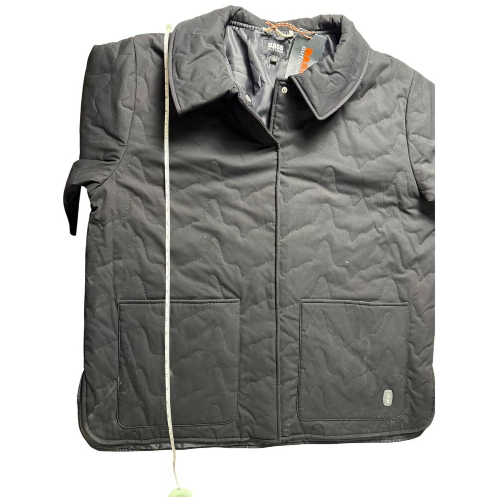 BASS OUTDOOR Women's Quilted Long-Sleeve Jacket BLACK NWT SIZE XL - Picture 11 of 11